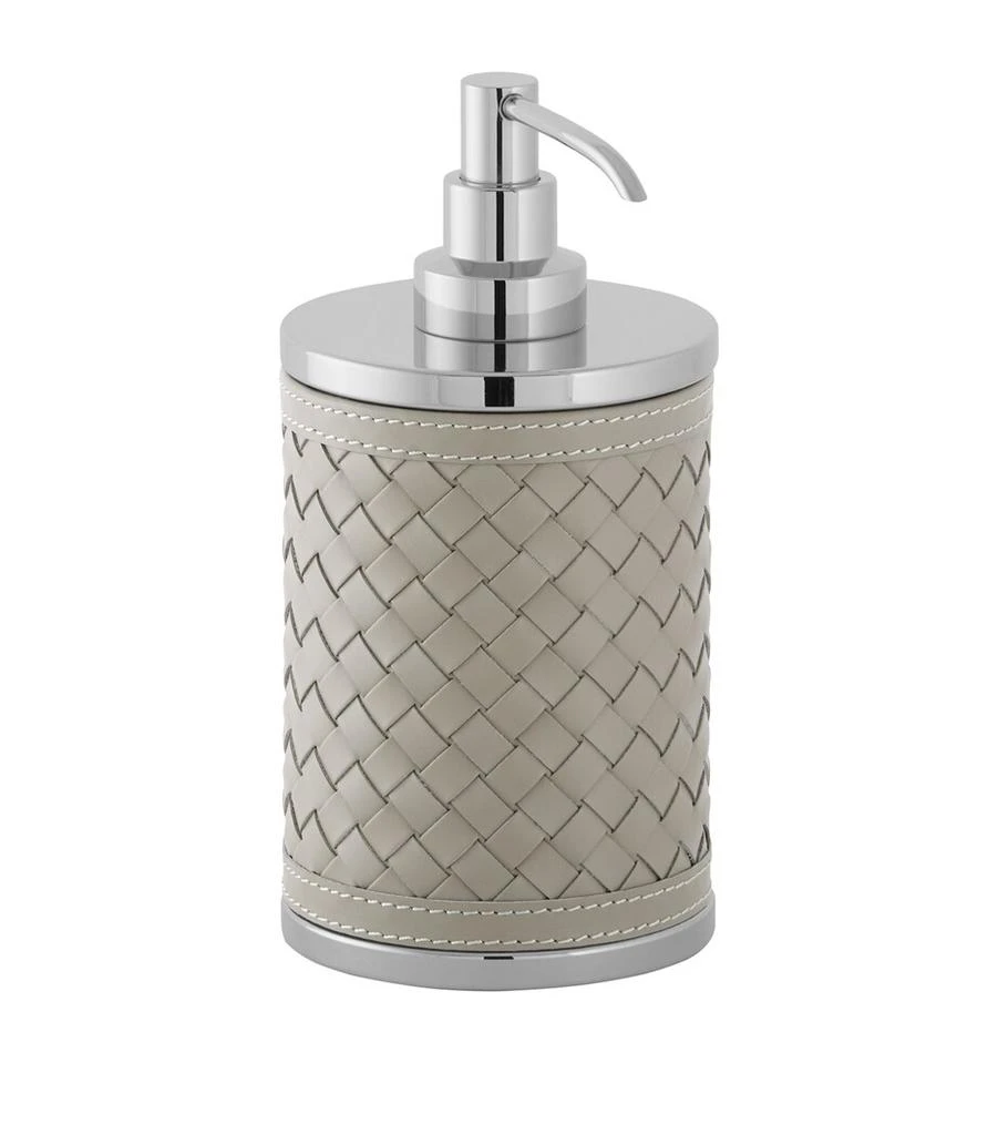 Riviere Leather Woven Soap Dispenser 1