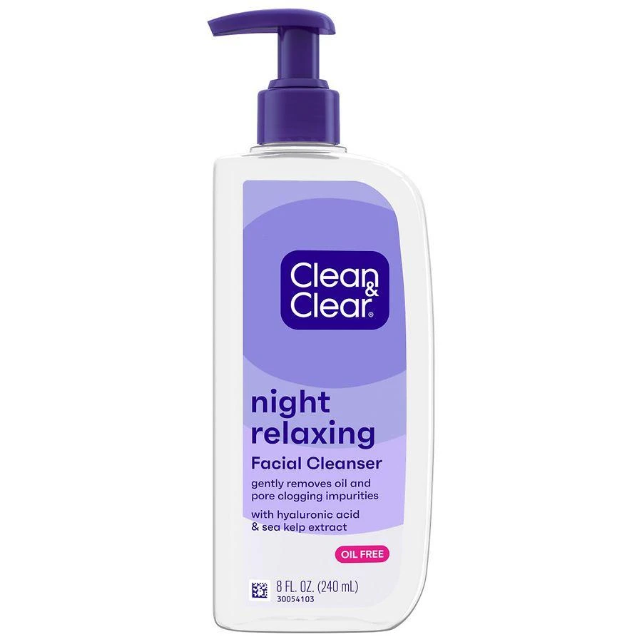 Clean & Clear Night Relaxing Oil-Free Deep Cleaning Face Wash 1