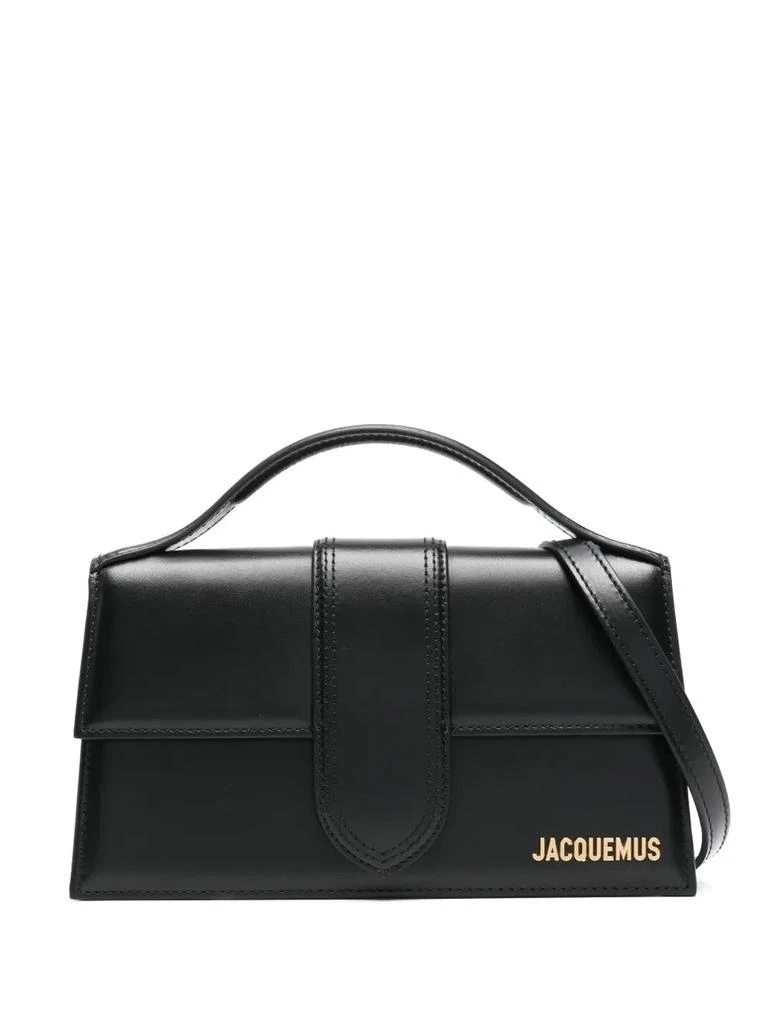 Jacquemus Le Bambino Top Handle Flap Bag Leather Leather Handbag (Pre-Owned)