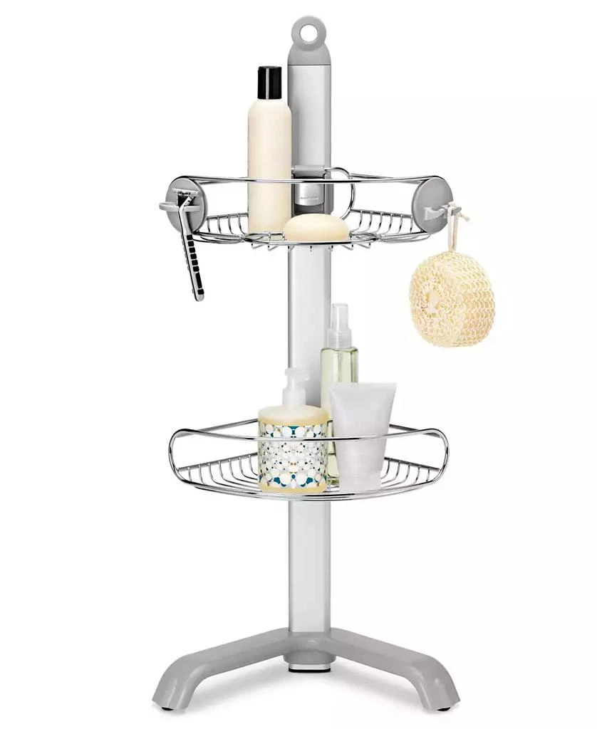 simplehuman Corner Bathroom Shower Caddy