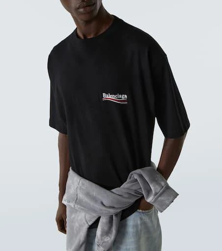 Balenciaga Political Campaign large-fit T-shirt 5