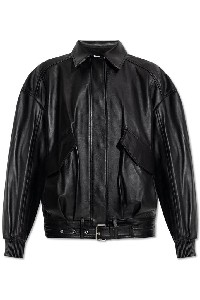 IRO Iro Manka Drop-Shoulder Leather Jacket 1