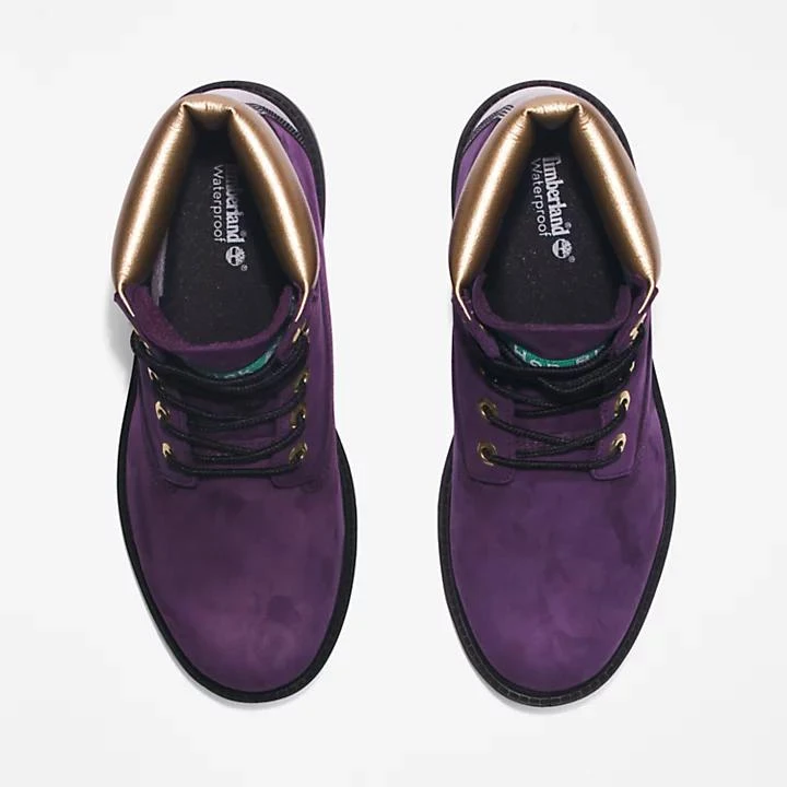 Timberland Timberland Heritage 6 Inch Boot for Women in Purple 2