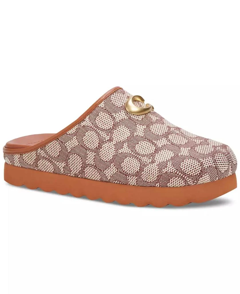 Coach Women's Hadley Slip On Clog Flats 1