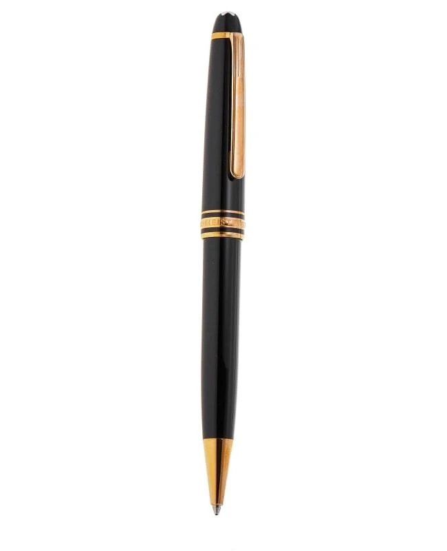 MontBlanc Montblanc Meisterstuck Classique 164 Rose Gold Coated Ballpoint Pen 111075 1