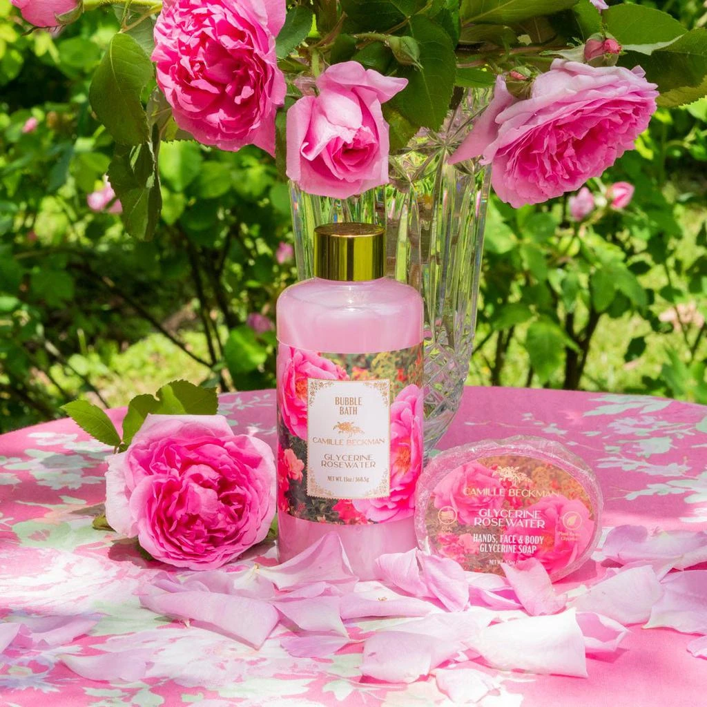 Camille Beckman Bubble Bath 13oz Glycerine Rosewater 4
