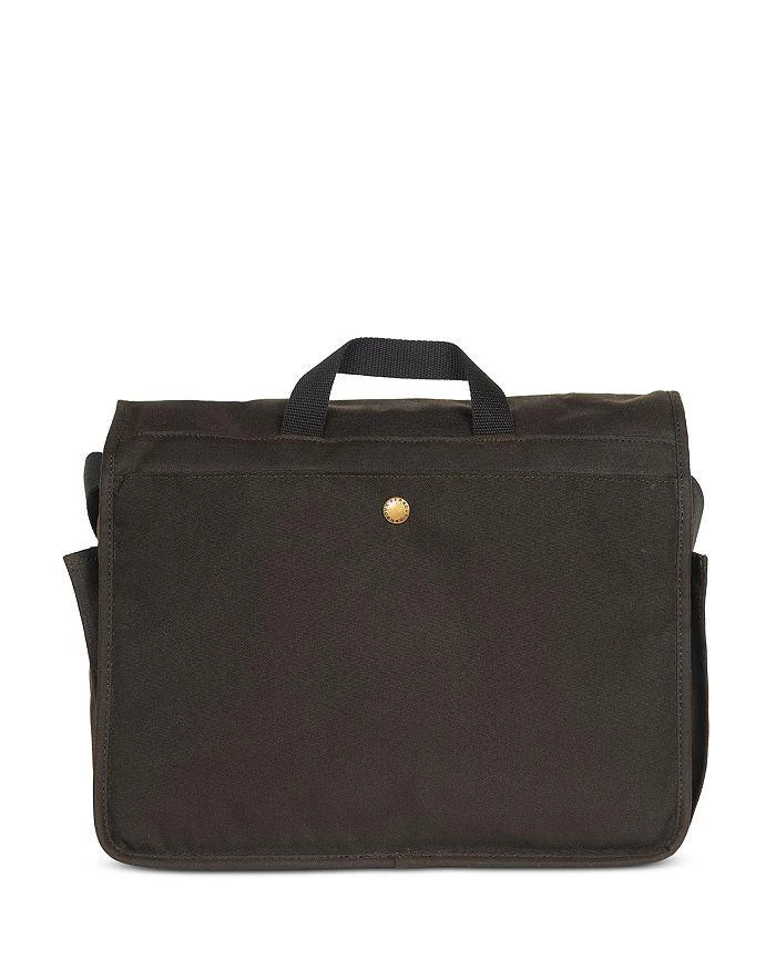 Barbour Essential Wax Messenger Bag 3