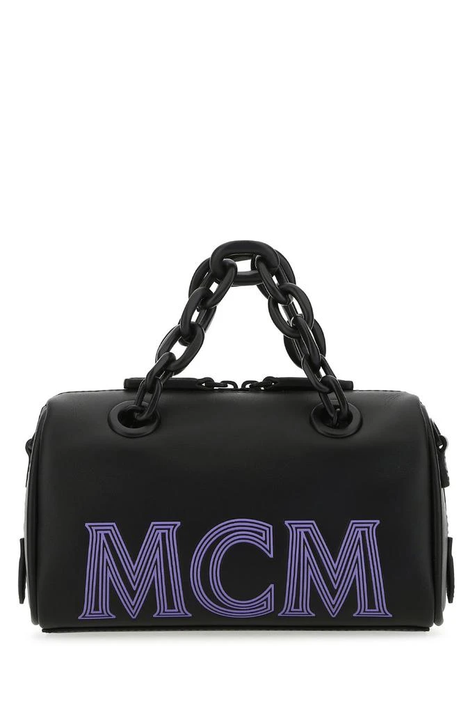 MCM MCM Boston Logo Detailed Mini Crossbody Bag 1