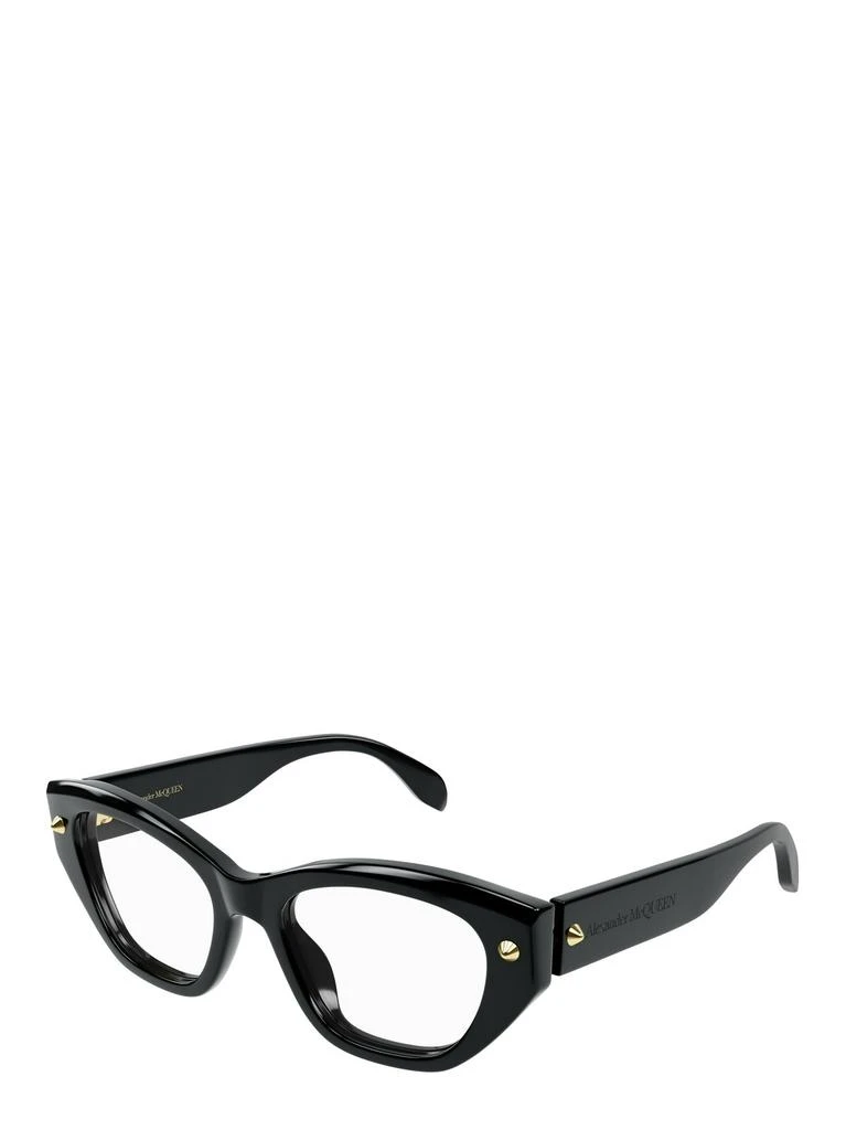 Alexander McQueen Alexander McQueen Eyewear Cat-Eye Frame Glasses 2
