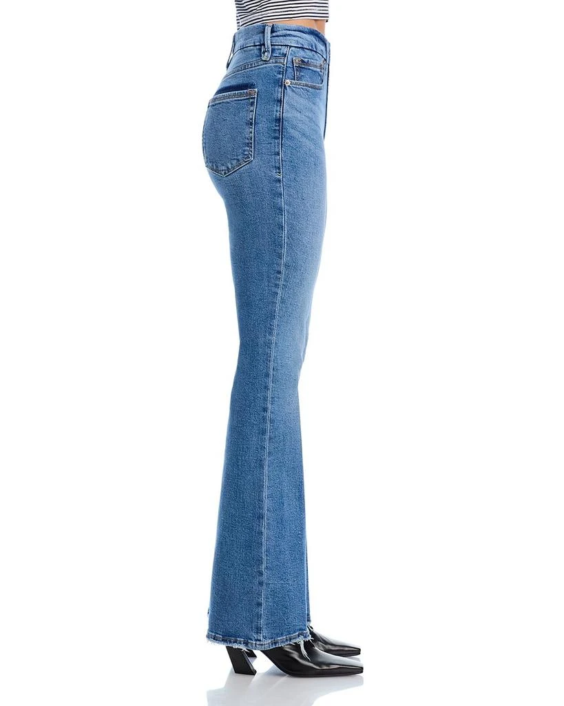 Good American Good Classic High Rise Bootcut Jeans in Indigo 692 4