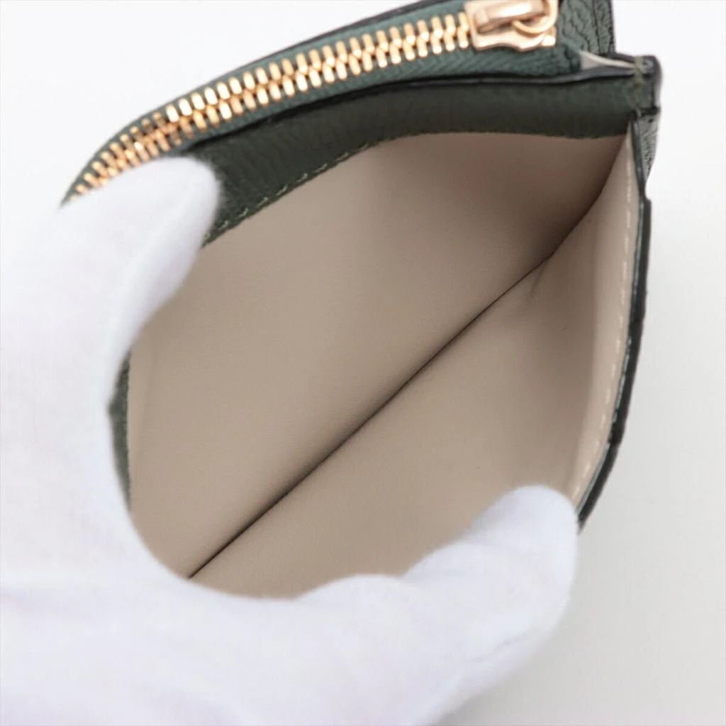 VALEXTRA Leather Card Case (Pre-Owned) 4