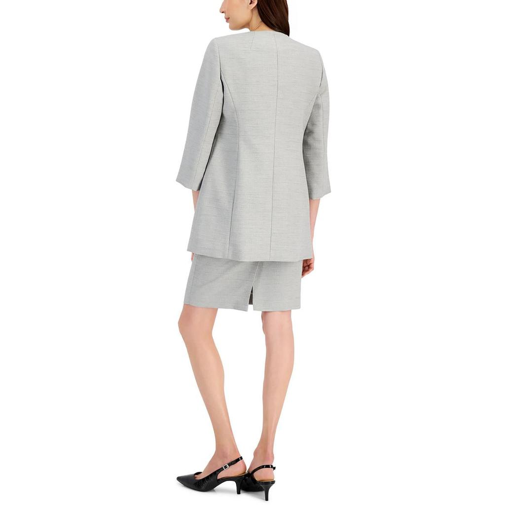 Le Suit Womens Metallic Polyester Dress Suit