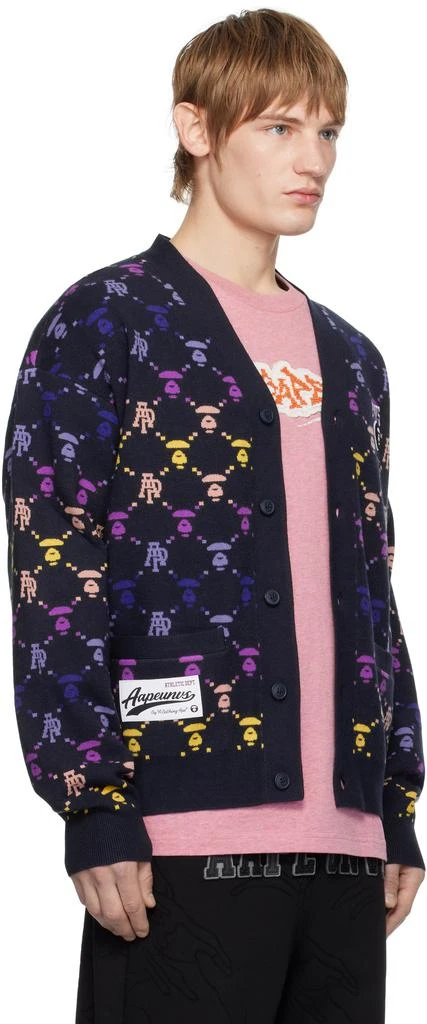 AAPE by A Bathing Ape Navy Main Cardigan 2