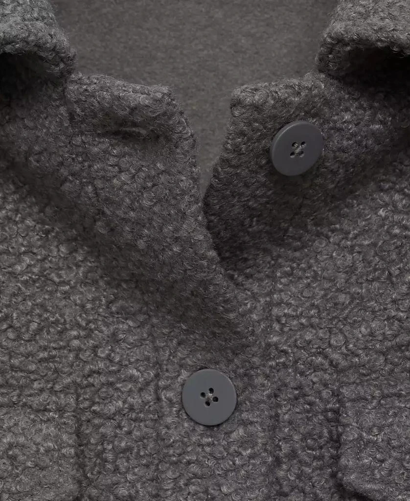 Mango Women's Pockets Detail Boucle Jacket 2