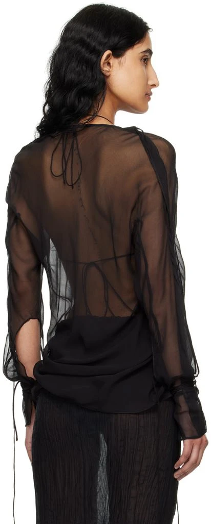 Christopher Esber Black Floating Shirt 3