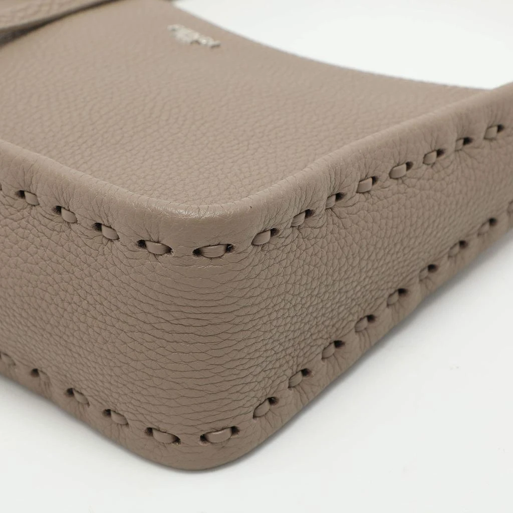 Fendi Fendi Grey Selleria Leather Mini Fendessence Hobo 12