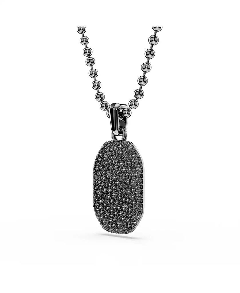 Swarovski Dextera Octagon Ruthenium Plated Pendant Necklace 3