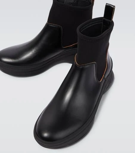 Jil Sander Leather Chelsea boots 3