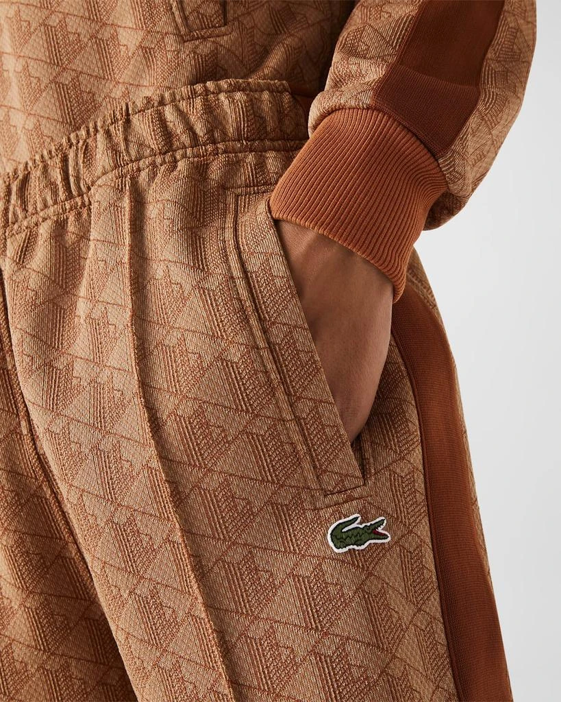 Lacoste Men's Monogram-Print Track Pants 4