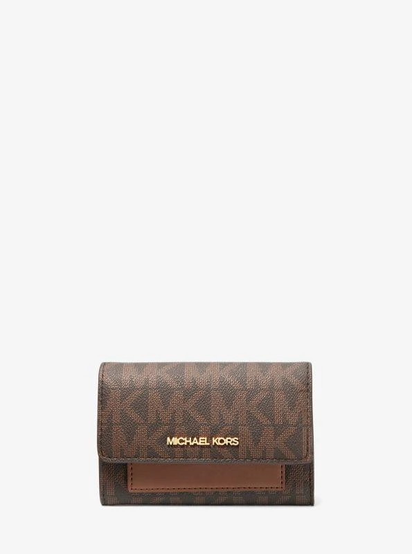 Michael Kors Jet Set Medium Signature Logo 2-in-1 Wallet 1