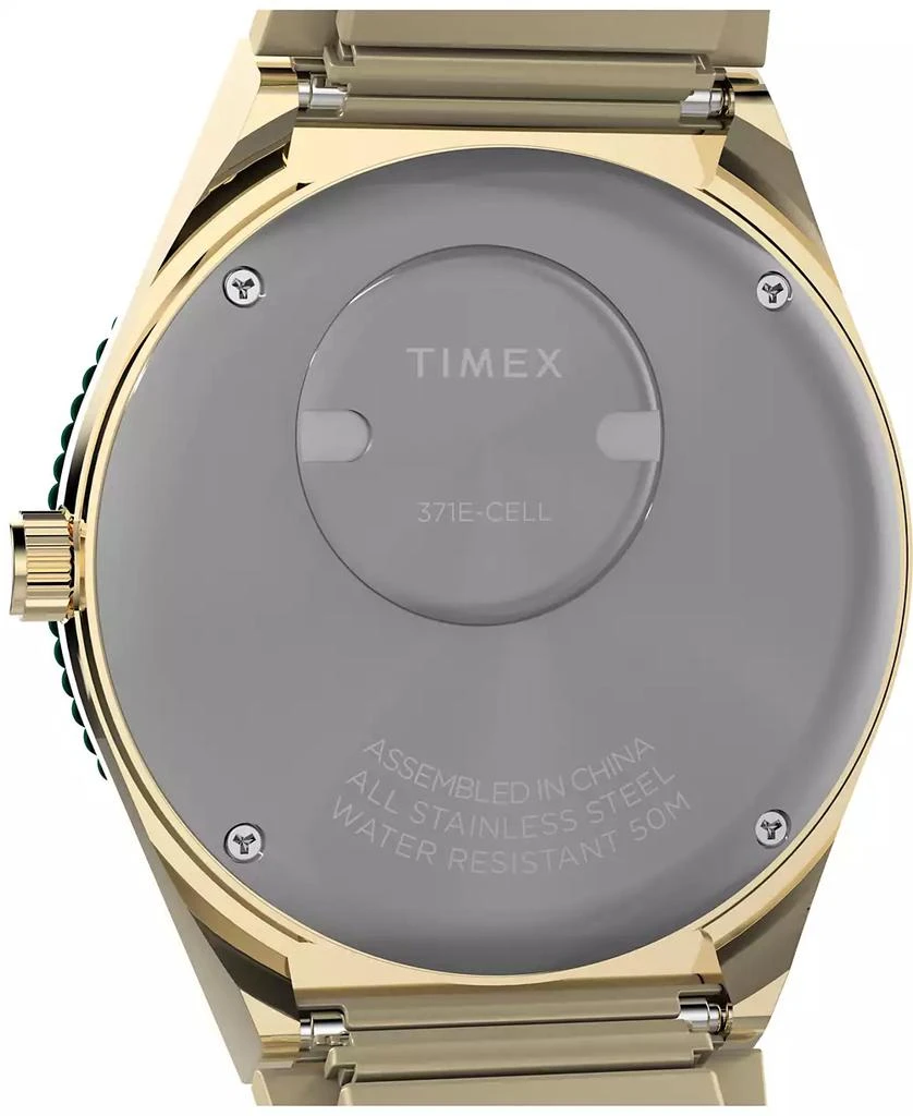 Timex Women's Analog Gold-Tone Stainless Steel Watch, 36mm 5
