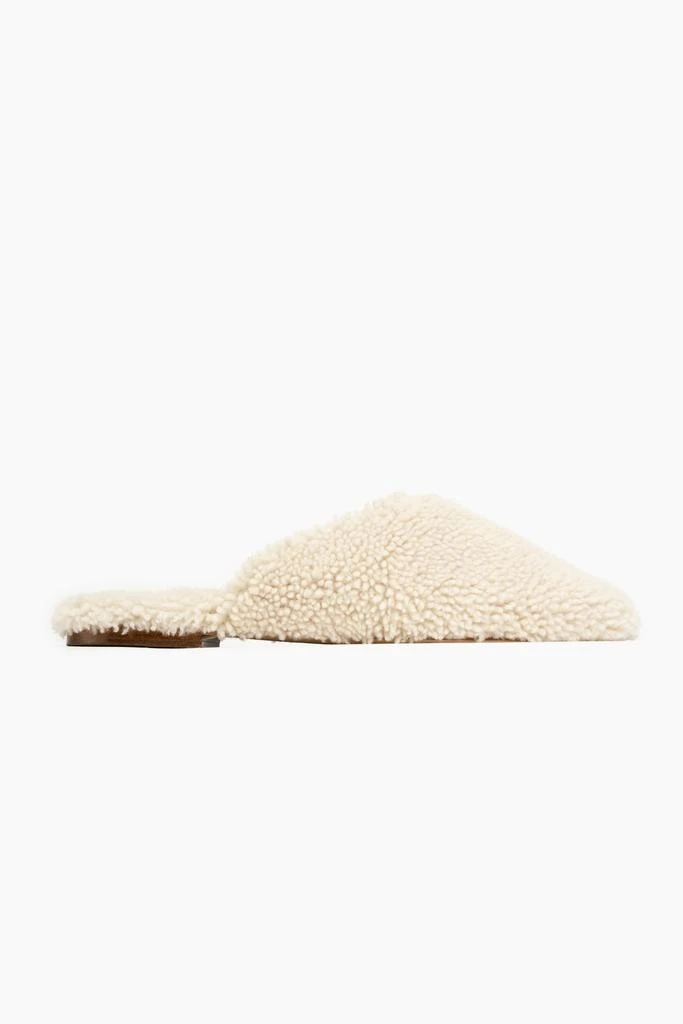 Sleeper Shearling Slippers in Cream 3