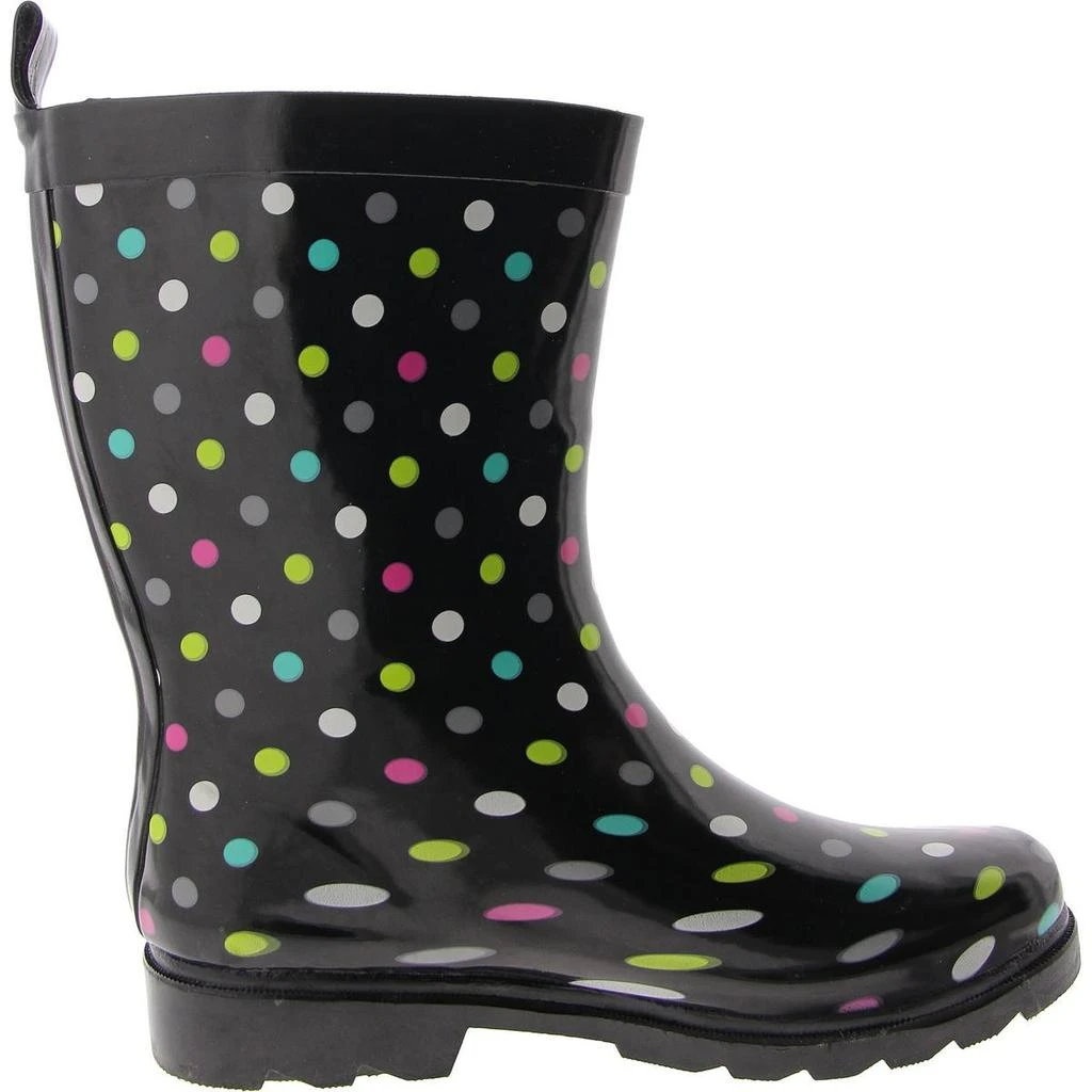 Capelli Womens Pull On Mid-Calf Rain Boots 2