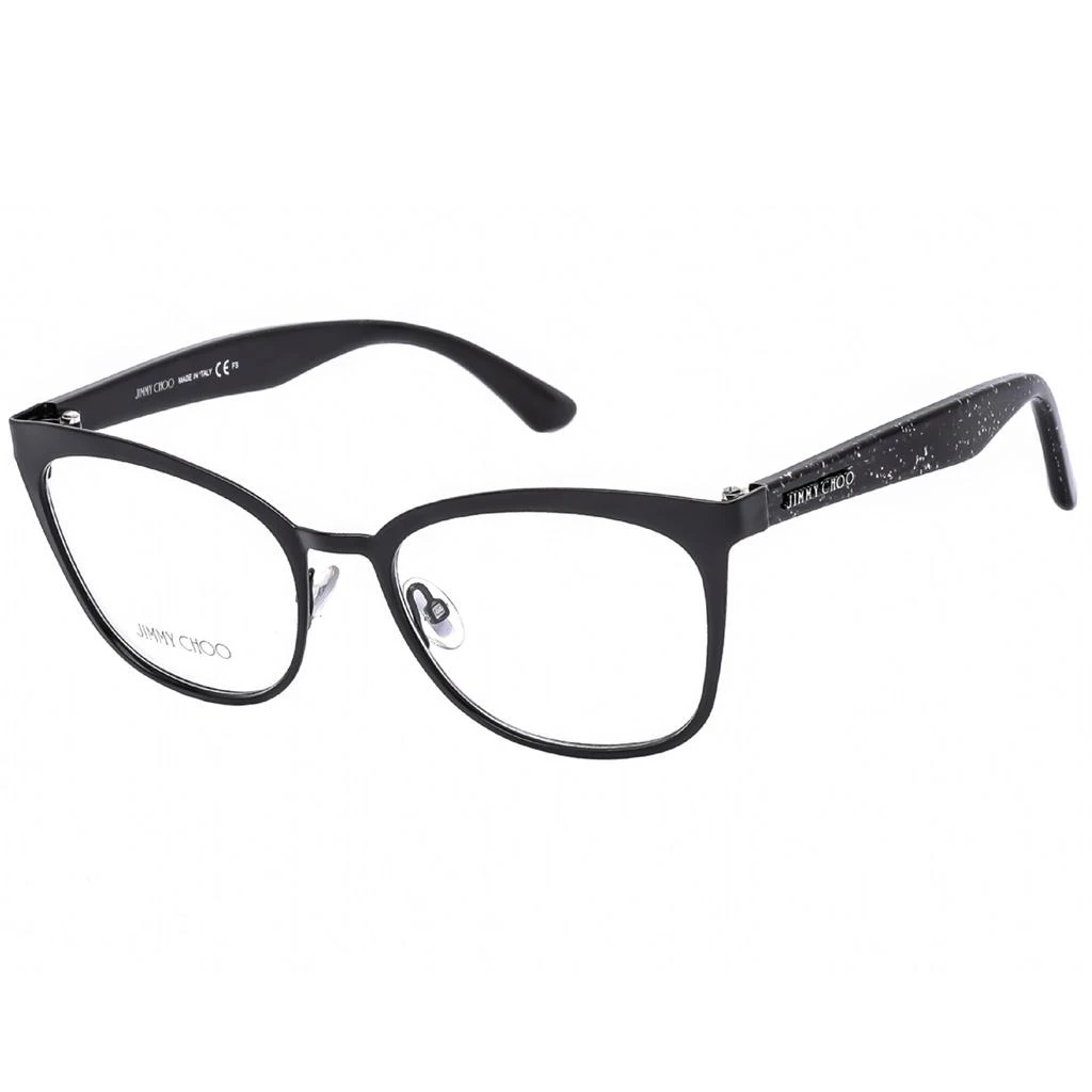 Jimmy Choo Jimmy Choo Women's Eyeglasses - Clear Demo Lens Black Glitter Frame | JC 189 0NS8 00 1