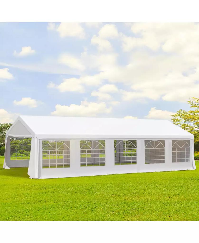 Outsunny 16
x 32
Heavy-duty Large Wedding Tent with Sidewalls