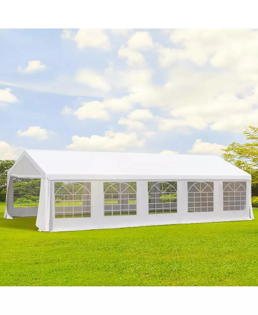 Outsunny 16
x 32
Heavy-duty Large Wedding Tent with Sidewalls 2