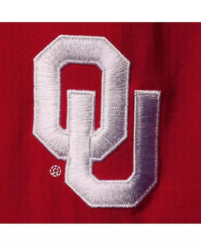Columbia Men's Crimson Oklahoma Sooners Big Tall Tamiami Omni-Shade Button-Down Shirt 4