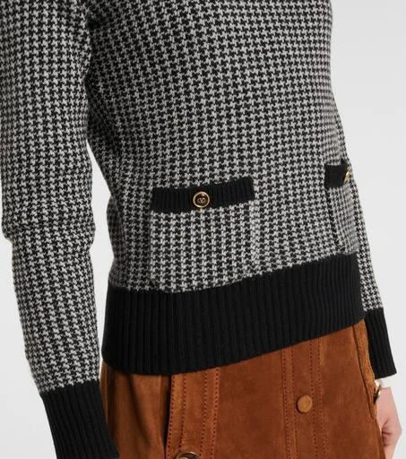 Valentino Houndstooth virgin wool sweater 6