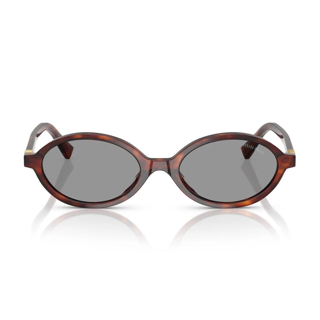 Miu Miu 0mu 04zs 21c40o Havana Mahogany Sunglasses 1