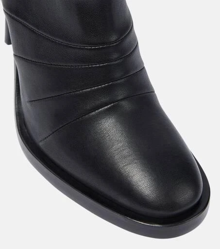 ANN DEMEULEMEESTER Adna over-the-knee leather boots 6