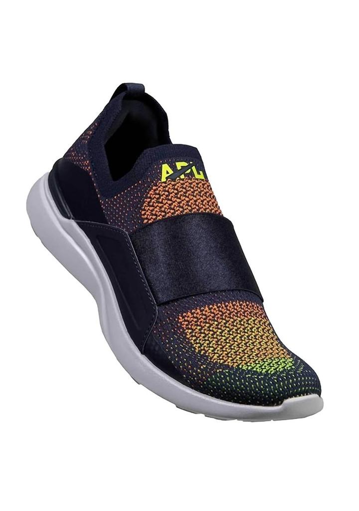 APL Women's Techloom Bliss Shoes In Navy/molten/energy