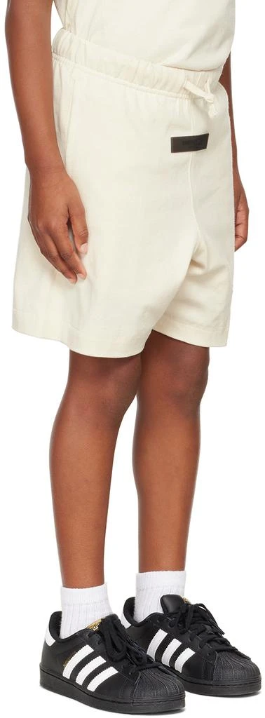 Essentials Kids Off-White Jersey Shorts 2