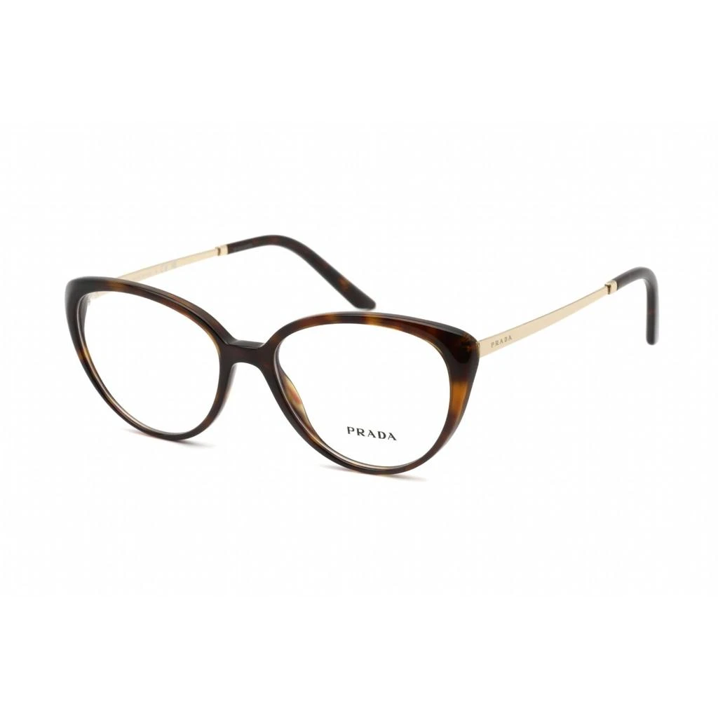 Prada Prada Women's Eyeglasses - Clear Lens Havana Plastic Cat Eye Frame | 0PR 06WV 2AU1O1 1