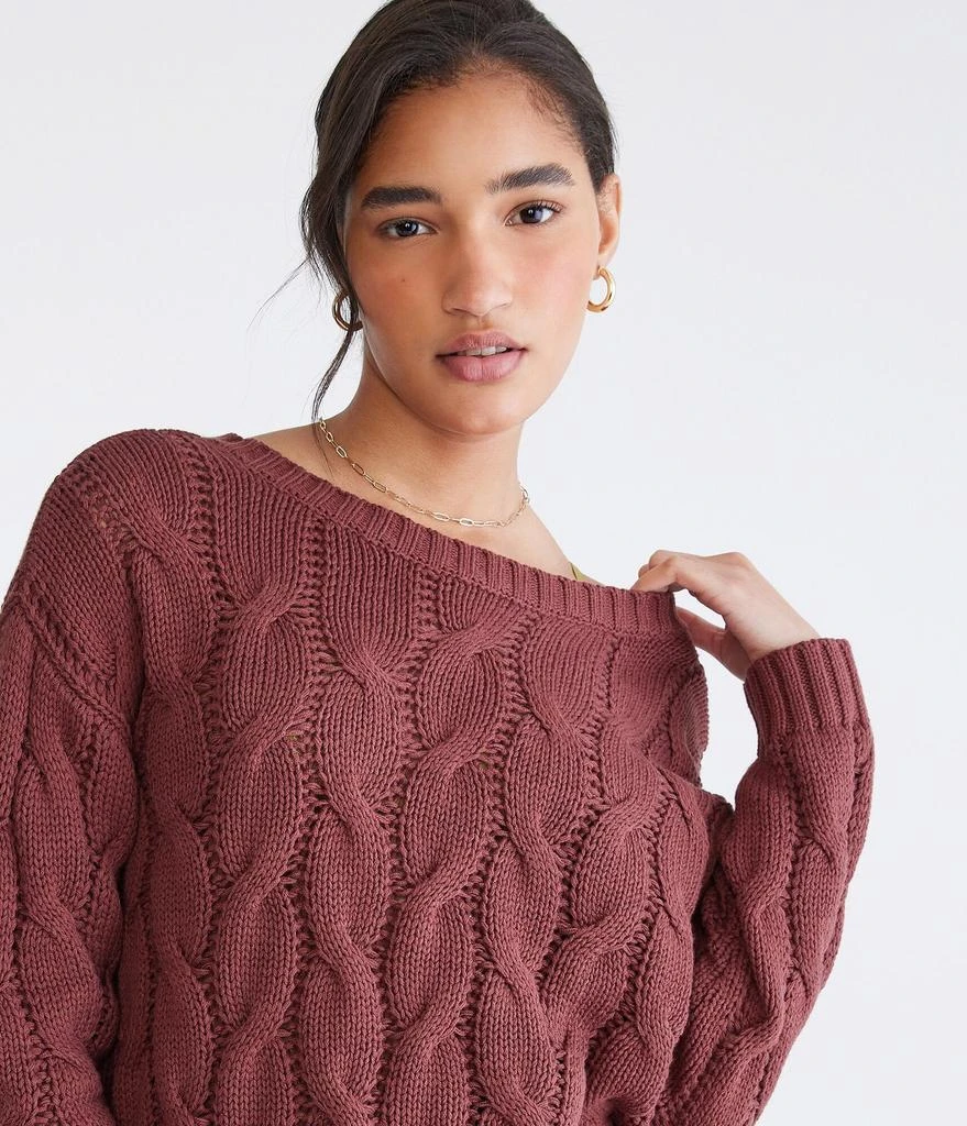 Oversized 2-Way Sweater Oversized 2-Way Sweater
