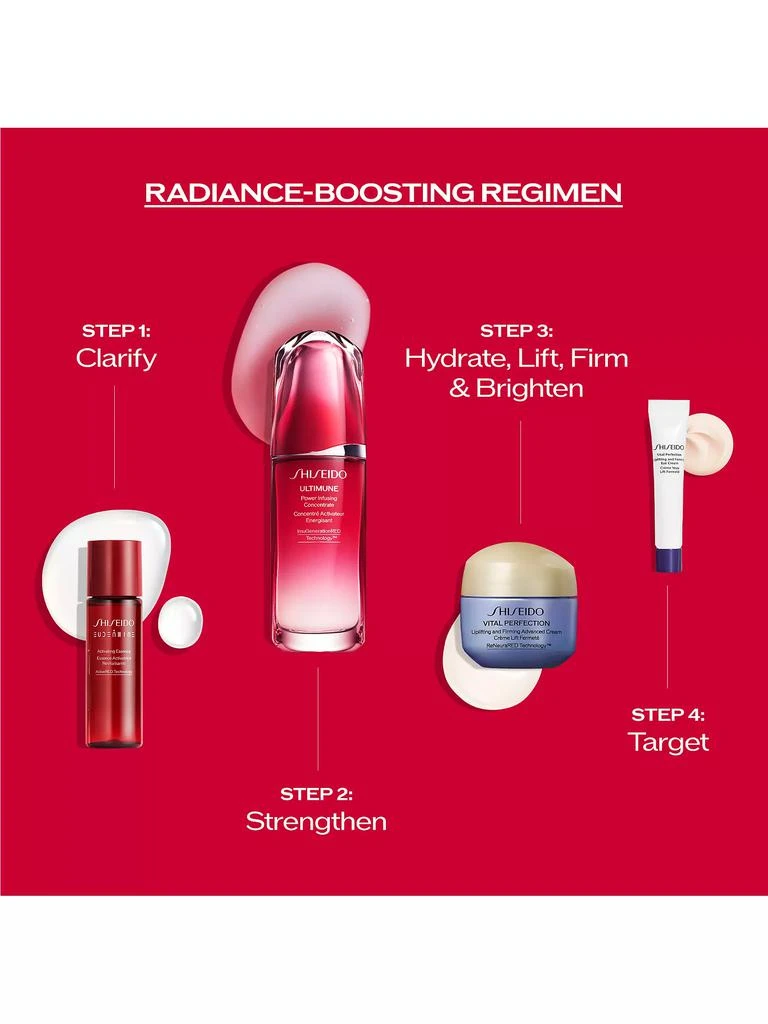 Shiseido Radiance-Boosting 4-Piece Regimen Set 7