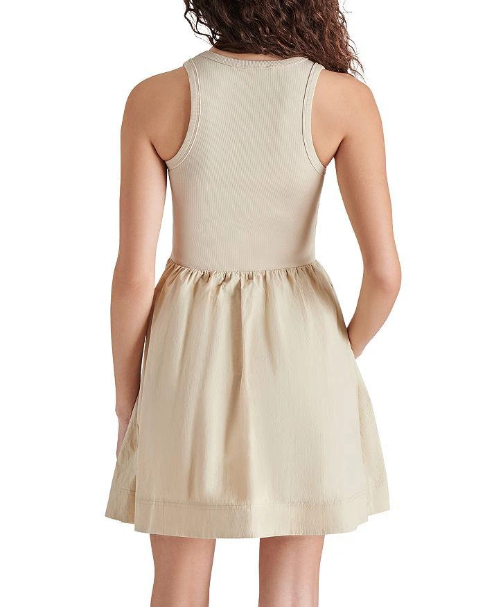 Steve Madden Tottenham Mixed Media Mini Dress 3