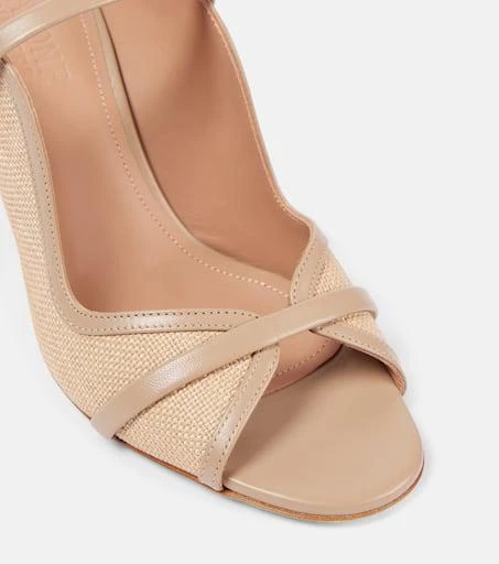 Malone Souliers Norah 70 leather-trimmed sandals 5