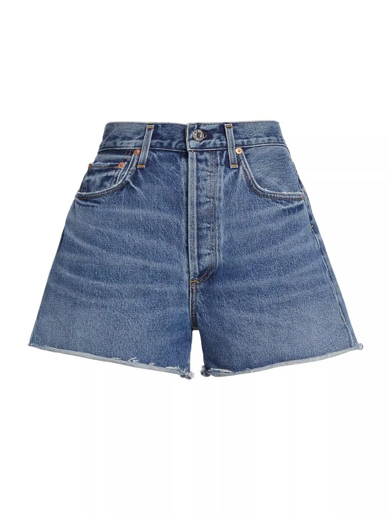 Citizens of Humanity Marlow Mid-Rise Denim Cut-Off Shorts 1