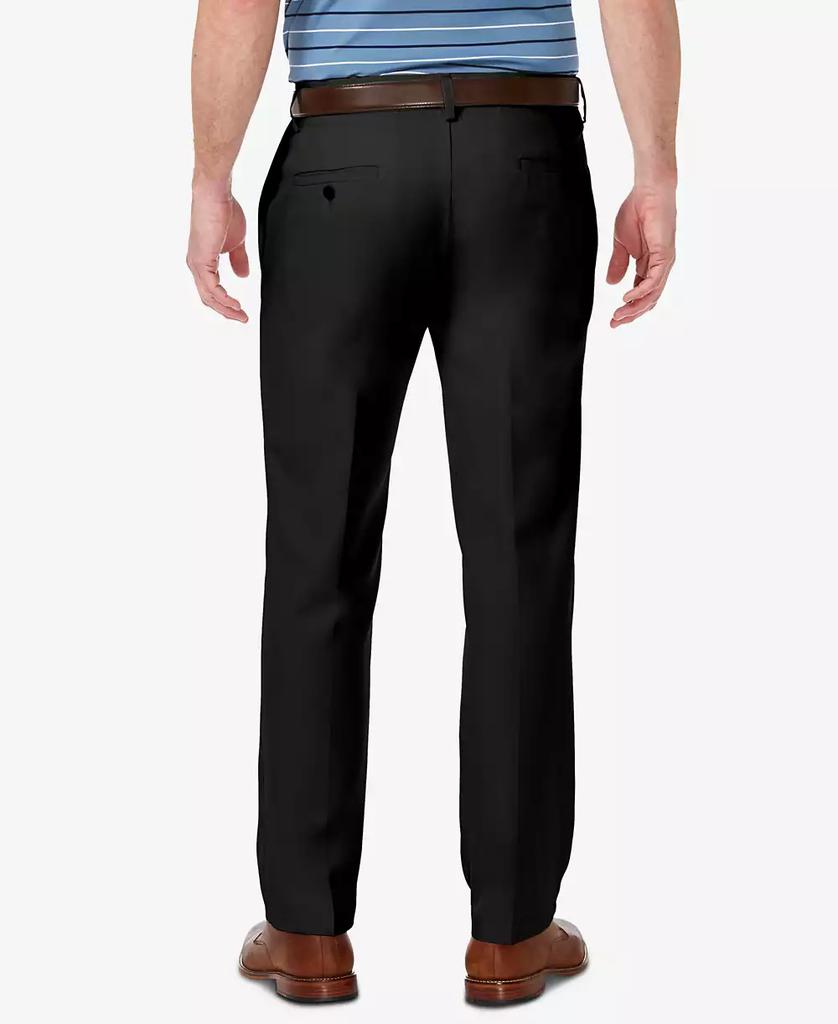 Haggar Men's Cool 18 PRO Stretch Straight Fit Flat Front Dress Pants