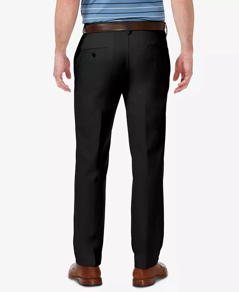 Haggar Men's Cool 18 PRO Stretch Straight Fit Flat Front Dress Pants 2
