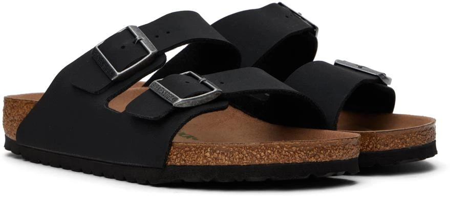 Birkenstock Black Regular Arizona Vegan Sandals 4