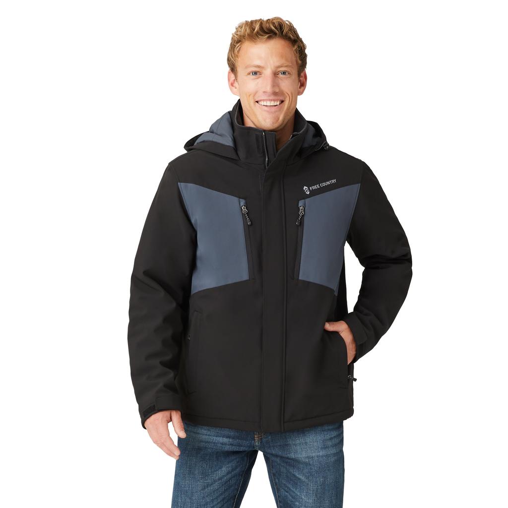 Free Country Men's Thermo Softshell Mid Weight Jacket
