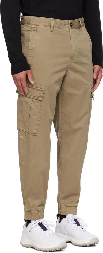 Hugo Boss Green Regular Fit Cargo Pants 2