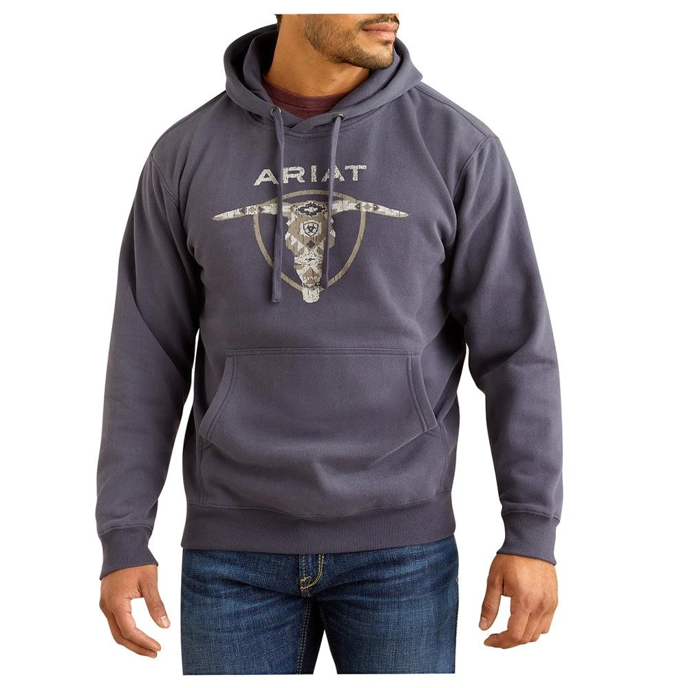 Ariat Southwestern Longhorn Graphic Hoodie 1