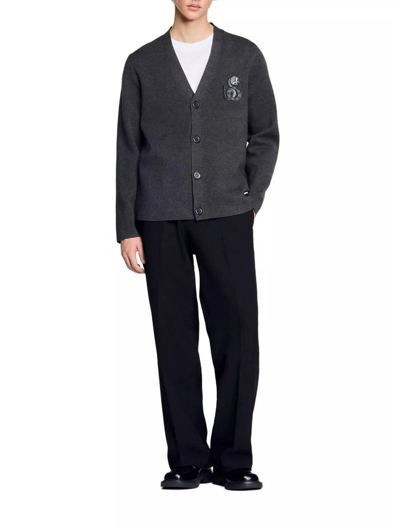 Sandro Snake Cardigan 2