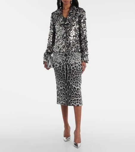 Dolce 
Gabbana Sequined blazer 2